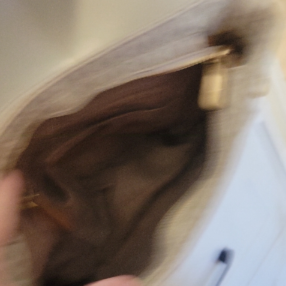 Michael Kors Jet Set Travel Messenger Bag Large Logo - Vanilla - Picture 10 of 11